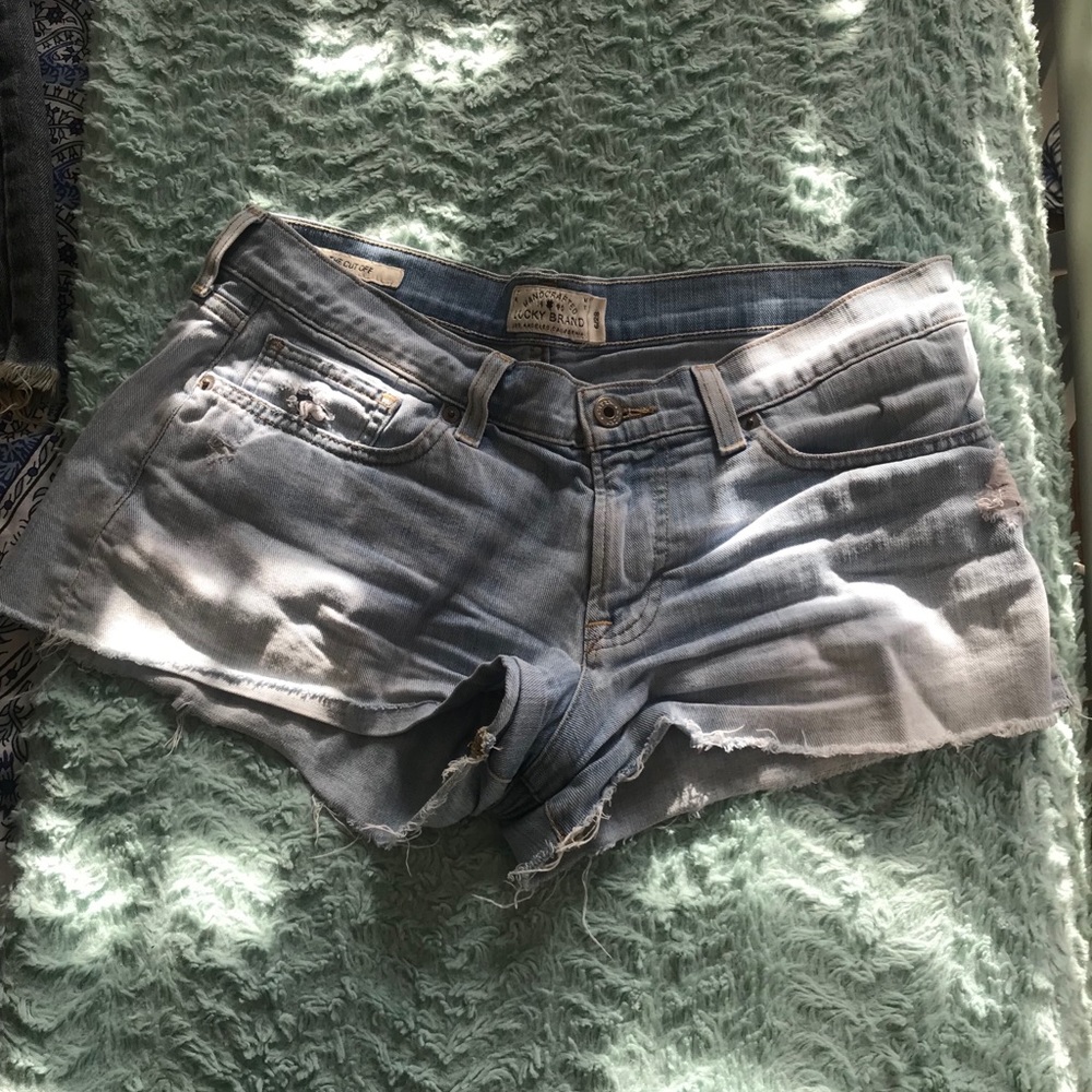Lucky brand jean shorts